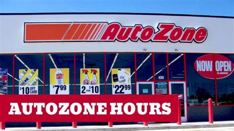 Go DIY and save on service costs by shopping at an AutoZone store near you for the best replacement parts and aftermarket accessories. . Autozone hours sunday